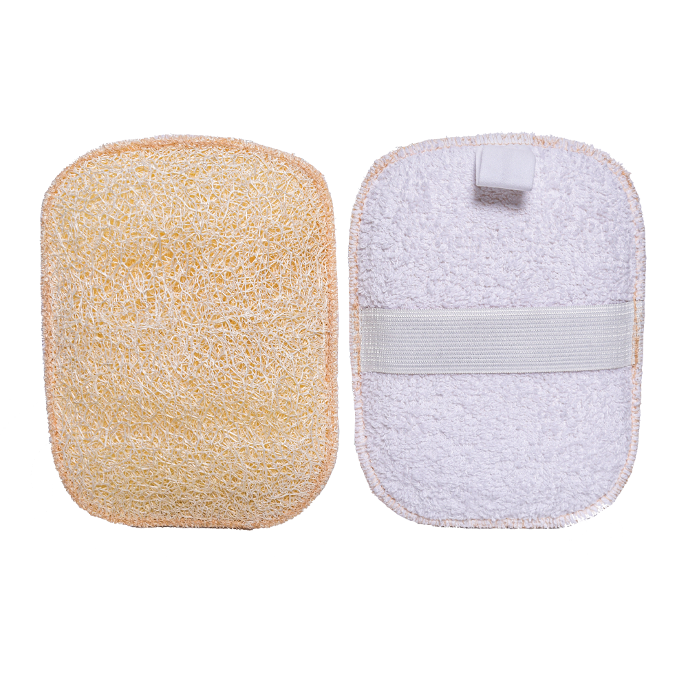 Sfungjer natyral Luffa punuar me peshqir Egjiptian