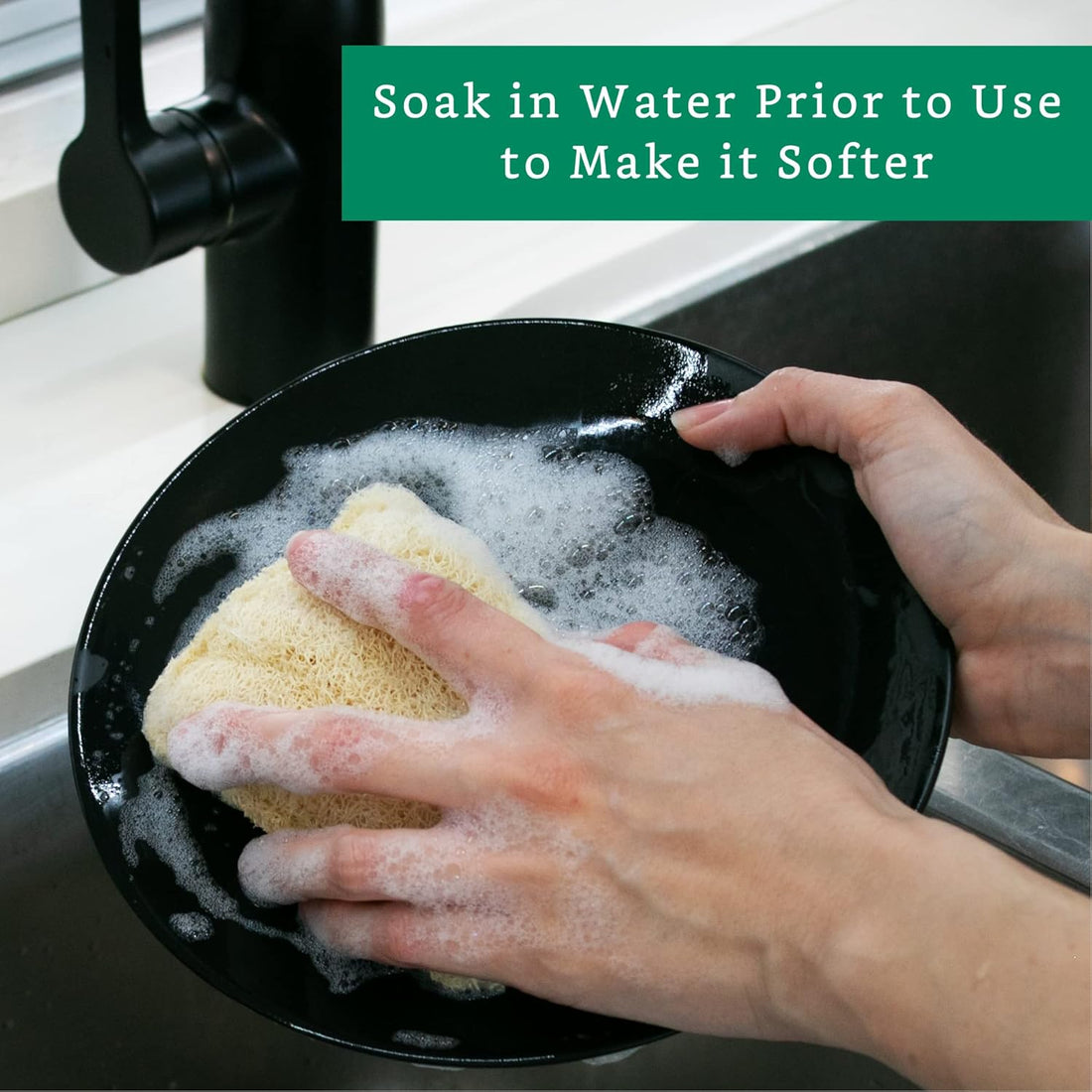 Godišnji paket – 12 prirodnih spužvi za posuđe (zaliha za 12 mjeseci)