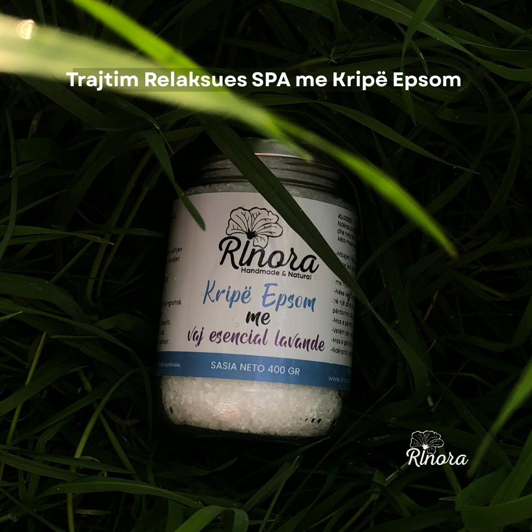 Kripë Epsom për këmbët